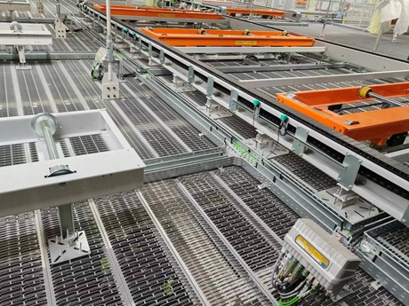 New energy vehicle factory