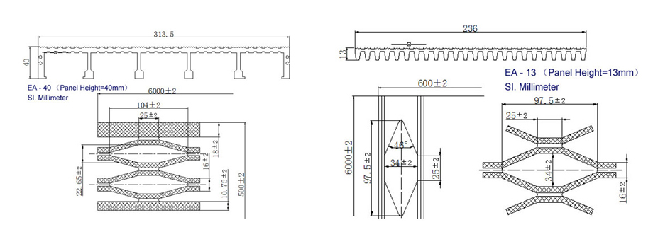 Typical Aluminum Walkway Drawings