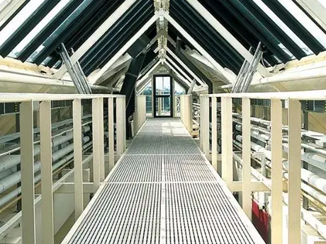 Chemical plant maintenance walkway 2