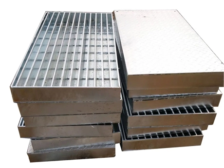 Heavy load compound steel grating