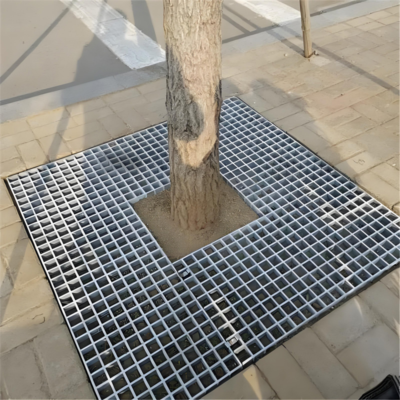 How steel grating tree pool cover helps improve the quality of urban greening projects