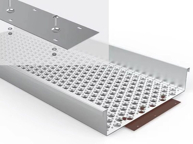 Perforated O Grip Plank Grating