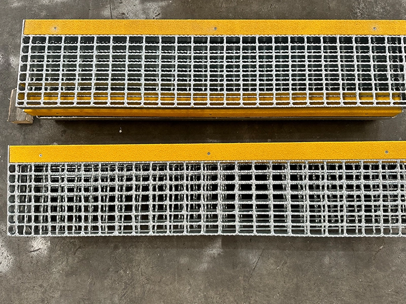 T6 Tread with FRP Nosing