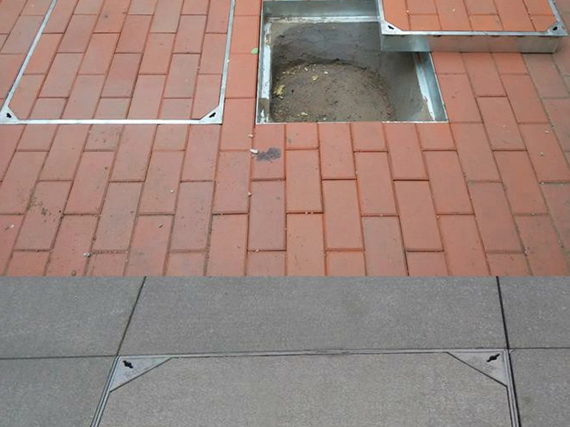 Stainless Steel Invisible Manhole Cover