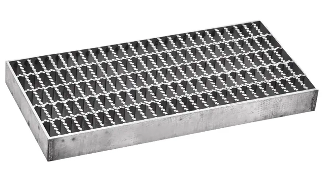 Press-Locked Steel Grating