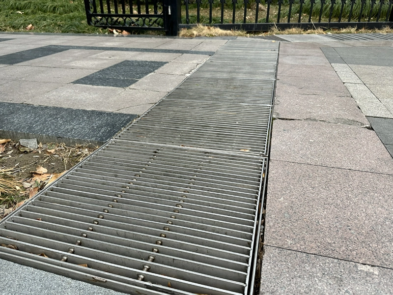Drill Through Steel Grating