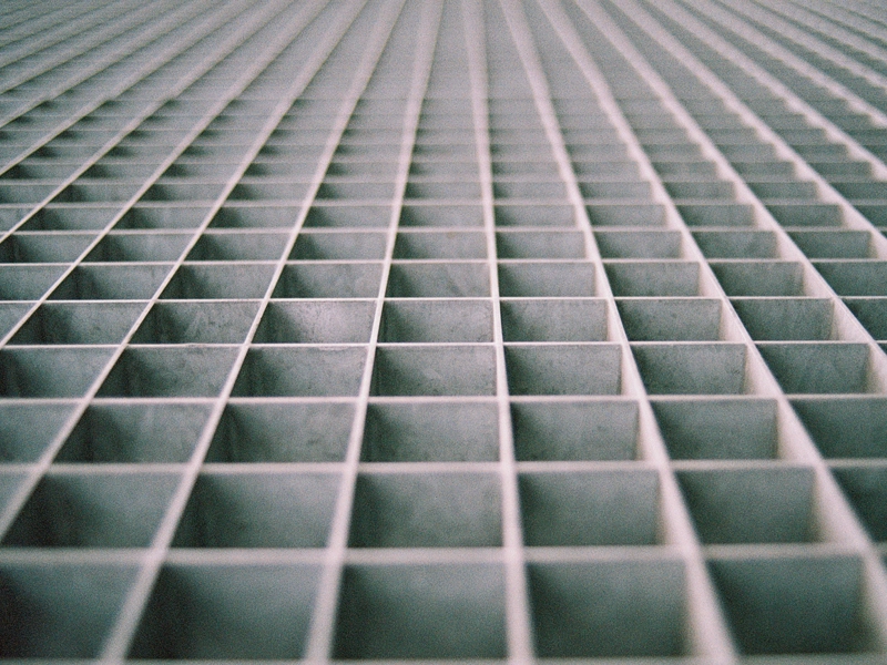 3.Hot-dip galvanized press-lock steel grating