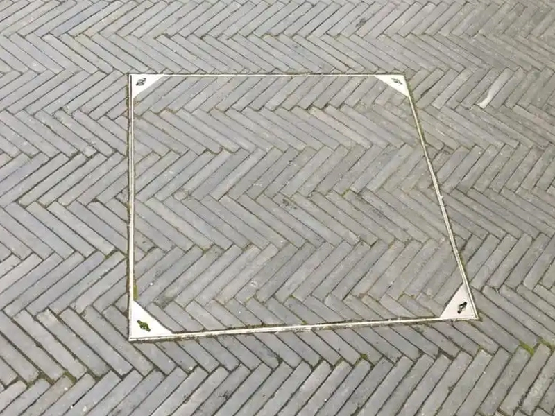 Invisible Manhole Cover
