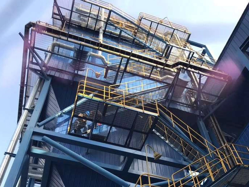 Power Plant Platform Walkway Railing