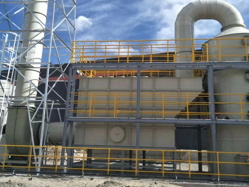 Dust Collector Walkway Platform