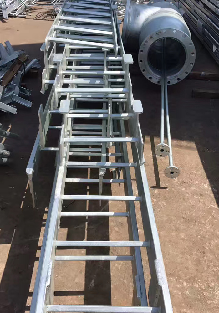 DIN EN ISO 14122 Part 4 detailed illustration Stairs, ladders